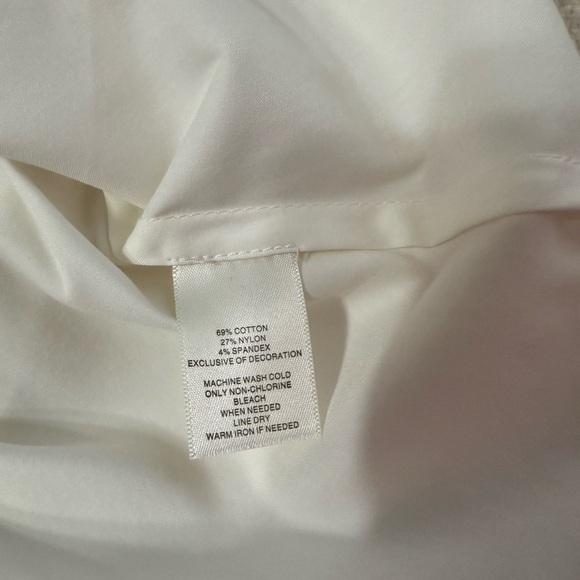 White House Black Market Ivory Women's bloques with flights size 4 - Picture 6 of 8